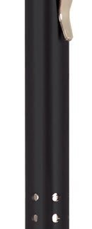 Gloss Black Anodized Aluminum Ballpoint Pen with Stylus
