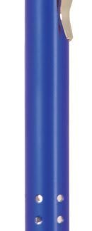 Gloss Blue Anodized Aluminum Ballpoint Pen with Stylus