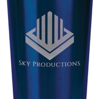 16 oz. Gloss Blue Travel Mug