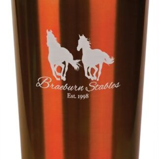 16 oz. Gloss Orange Travel Mug