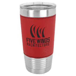 Red Polar Camel 20 oz. Leatherette Grip Tumbler