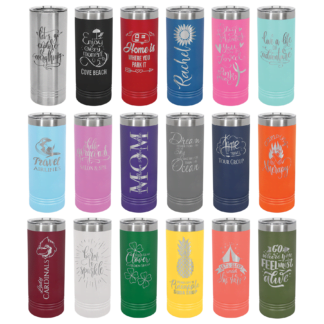 22 oz Polar Camel Skinny Tumblers