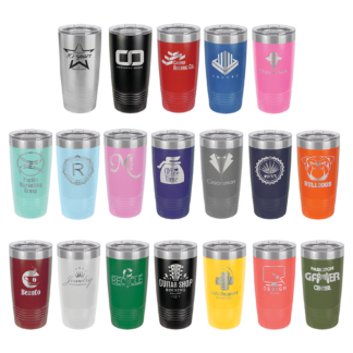 20 oz Tumbler with Custom Engraving