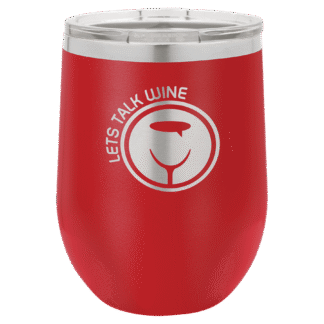 Red 12 oz. Polar Camel Stemless Wine Tumbler