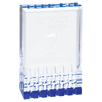 3 1/2" x 5" Blue Mirage Acrylic