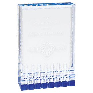 4 1/4" x 6" Blue Mirage Acrylic