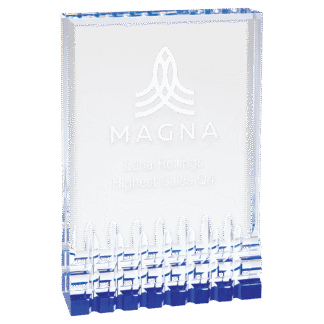 5" x 7" Blue Mirage Acrylic