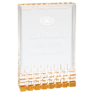 5" x 7" Gold Mirage Acrylic