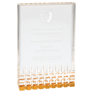 6 x 8 Gold Mirage Acrylic