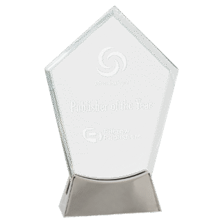 Peak Platinum Glass with Full Metal Base