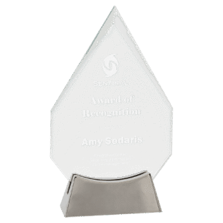 Diamond Platinum Glass with Full Metal Base