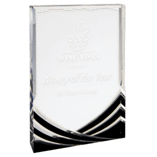 Small Black Rectangle Soaring Acrylic