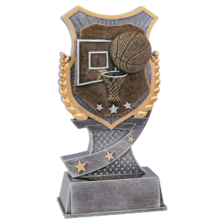 Basketball Shield Award-6"