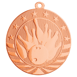Bowling Starbrite Medal-Bronze