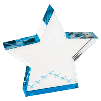 5" Blue Star Performance Acrylic