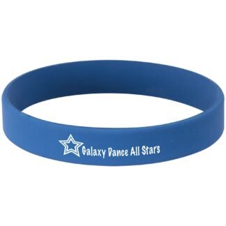 Blue Silicone Bracelet