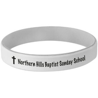 White Silicone Bracelet