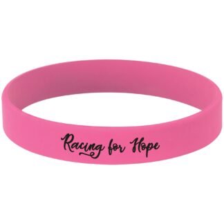 Pink Silicone Bracelet