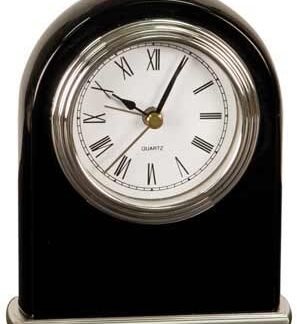 Black Arch Desk Clock