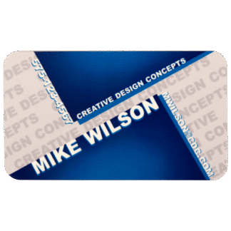 Matte Rectangle Plastic Name Badge