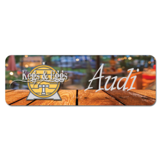 Matte Finish Plastic Name Badge