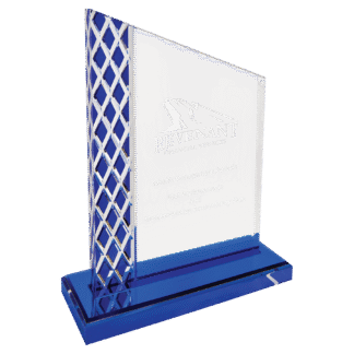 Small Blue Diamond Ice Unite Acrylic