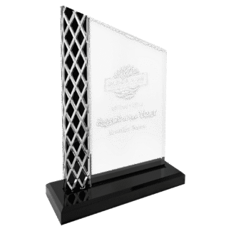 Large Black Diamond Ice Unite Acrylic