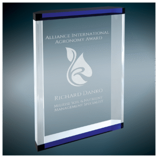 Large Victory Blue Acrylic