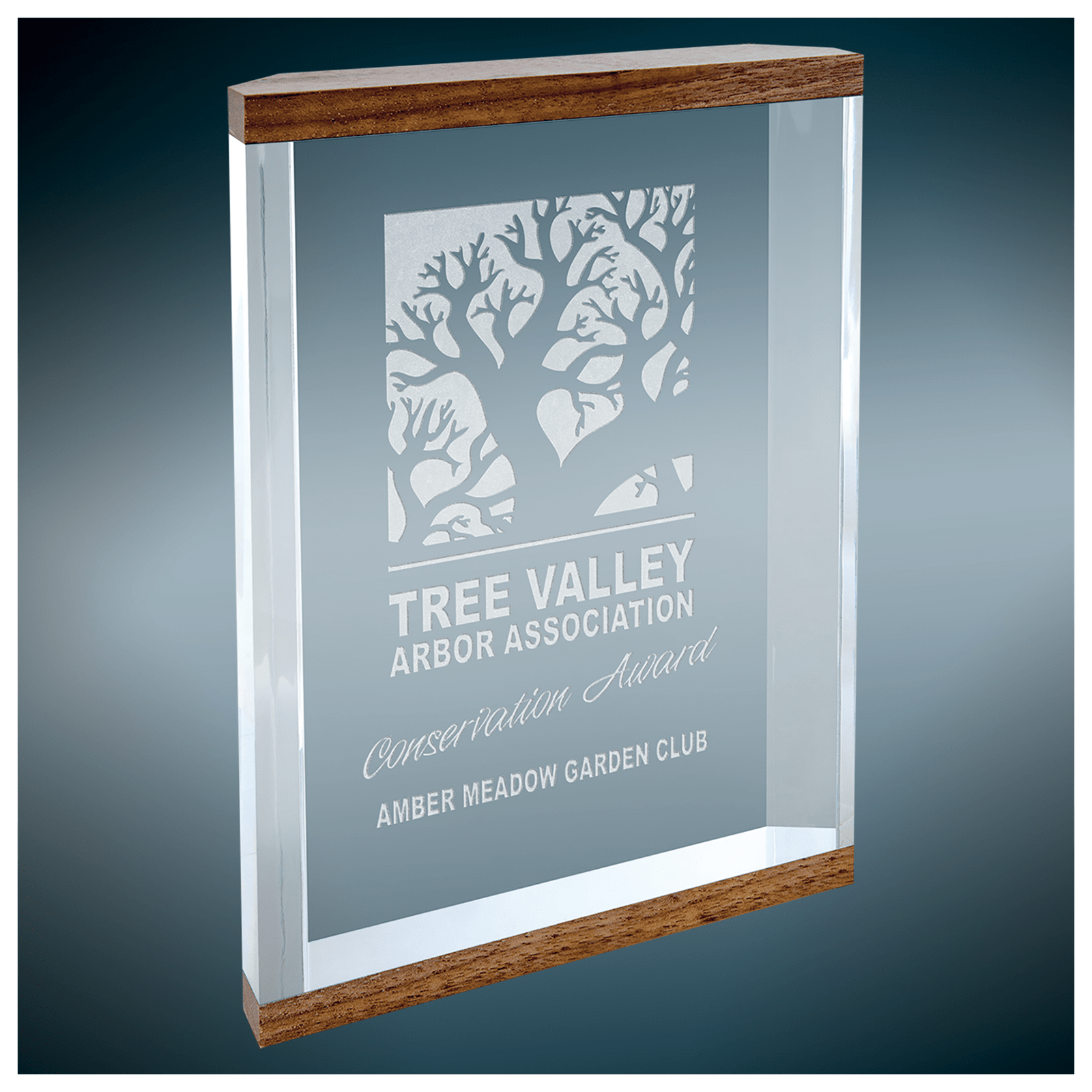 Large Victory Wood Acrylic