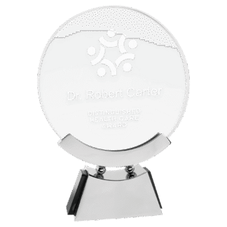 7 3/4" Round Voyager Glass