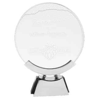 8 1/2" Round Voyager Glass