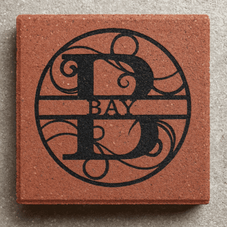 Sand Carved 12"x12"x1" Brick Pavers