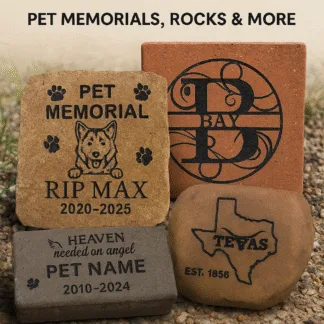 Sand Carved Stone, Rocks Pavers and Memorials