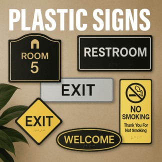 Plastic Signs