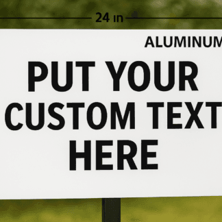 Aluminum Signs