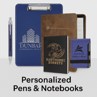 Personalized Pens & Notebooks
